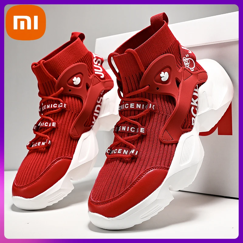 

Кроссовки Xiaomi мужские теннисные, роскошные кеды, повседневная обувь для тренировок, гонок, белые лоферы, обувь для бега