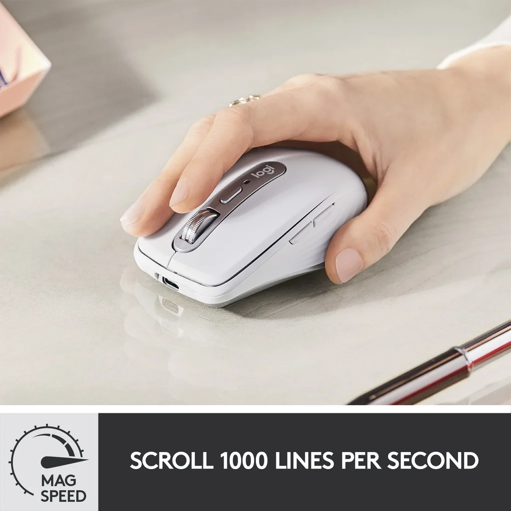 Оригинальная Беспроводная компактная мышь Logitech MX Anywhere 3 портативная Бесшумная