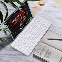 dust proof silicone keyboard cover keypad skin protector for 2022 magic keyboard numeric keypad and touch id keyboard
