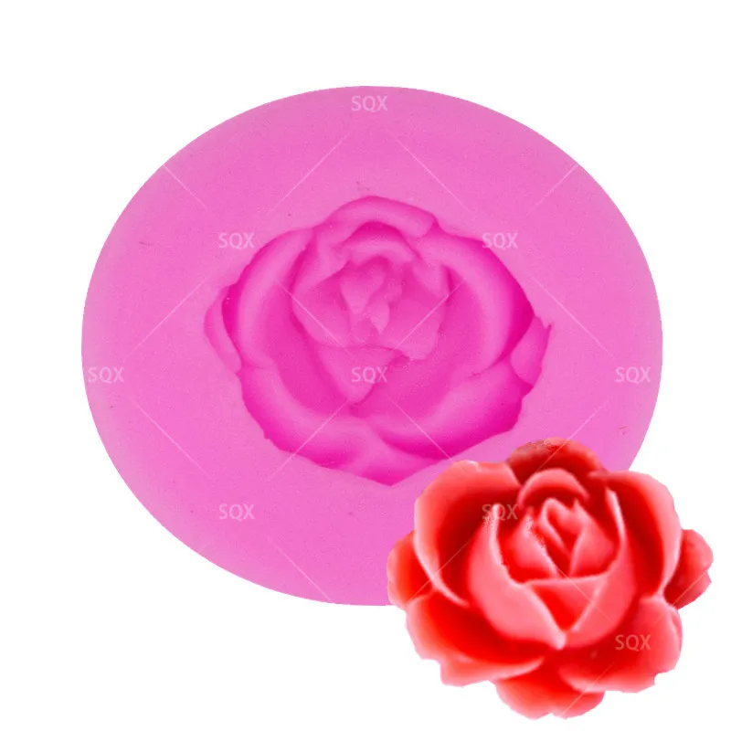 

Mini Rose Silicone Fondant Molds Mould Baking Cake Mold Mould Lace Wedding Birthday Cakes Decoration Fondant Tools SQ17111