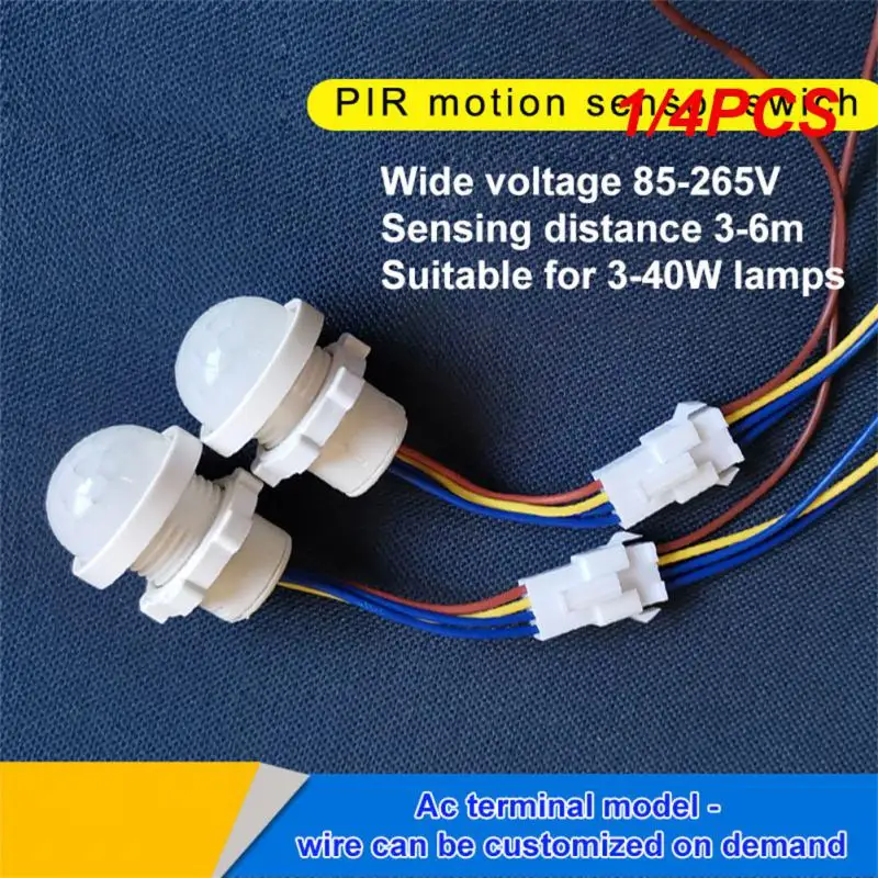 

1/4PCS Infrared Human Induction Lamp Switch Light Automatic Sensor Light Switch Human Body Sensor Control Ceiling Light