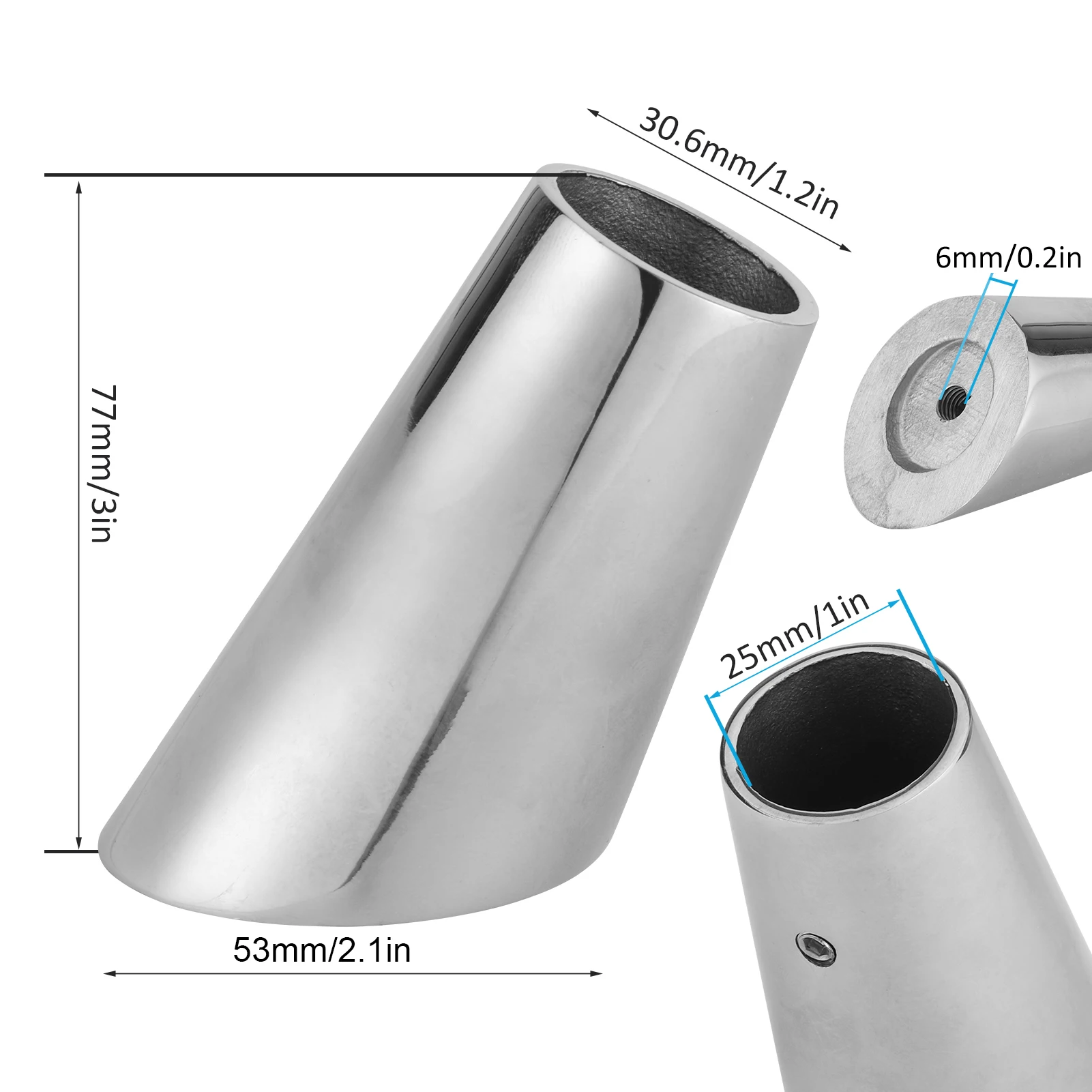 Стойка для флагштока легкая в использовании стандартная устойчивость к коррозии