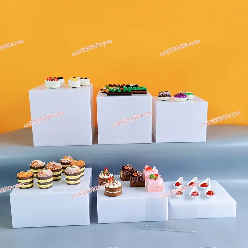 3 шт. в наборе квадратные свадебные украшения акриловый набор для десертного