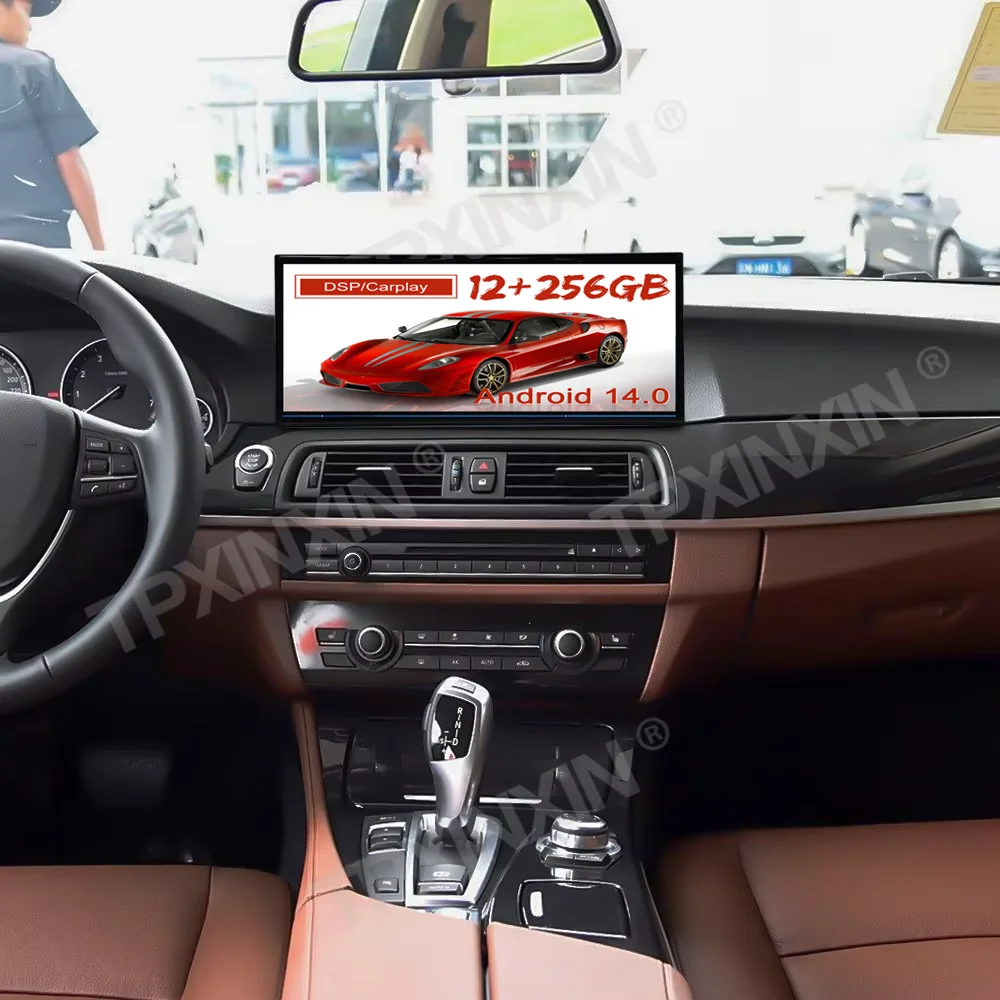 Фото Авто Andriod 14 Carplay GPS-навигация для BMW 5 серии G30 2017 2018, автомобильный радиоприемник, мультимедийный плеер, головное устройство, экран 15,8 дюйма №1