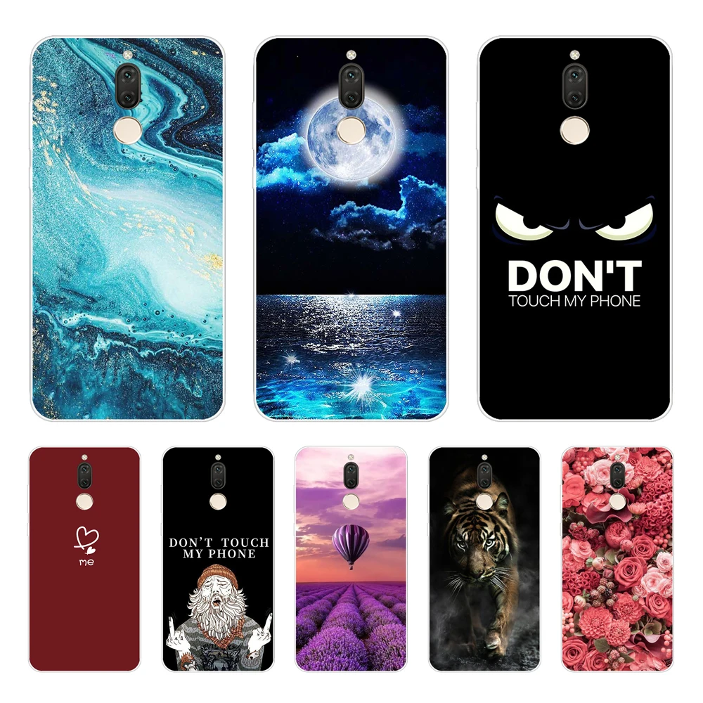 Чехол для Huawei Mate 10 Lite Mate 10 Lite силиконовый чехол с рисунком для Huawei Nova 2i чехол Nova2i милый мягкий чехол из ТПУ