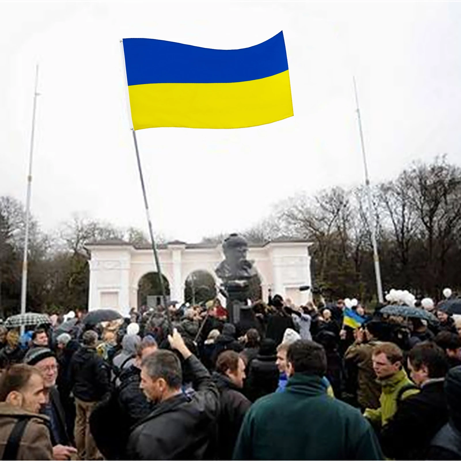 

Украинский флаг, устойчивый к выцветанию, 3x5 футов