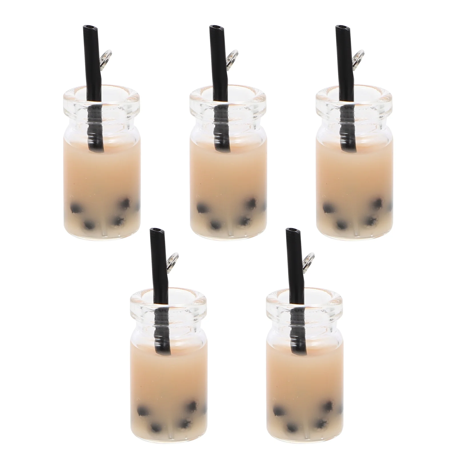 

Charms Tea Key Pendant Fruit Danglecupmini Chaincharm Necklace Pendantsdecor Accessory Keychainphone Resin Flat Beads Loose