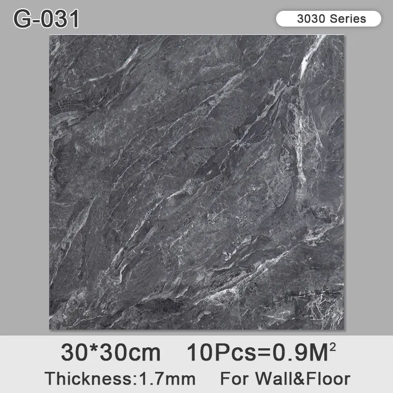 10 шт. толстые наклейки на стену самоклеящаяся плитка пол мраморные обои для