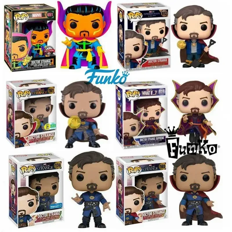 Фото FUNKO POP Marvels Доктор Мстителей Странный 651 #   874 #   161 #   169 #   174 #   Игрушка с качающейся головой, виниловые фигурки, коллекция игрушек №2