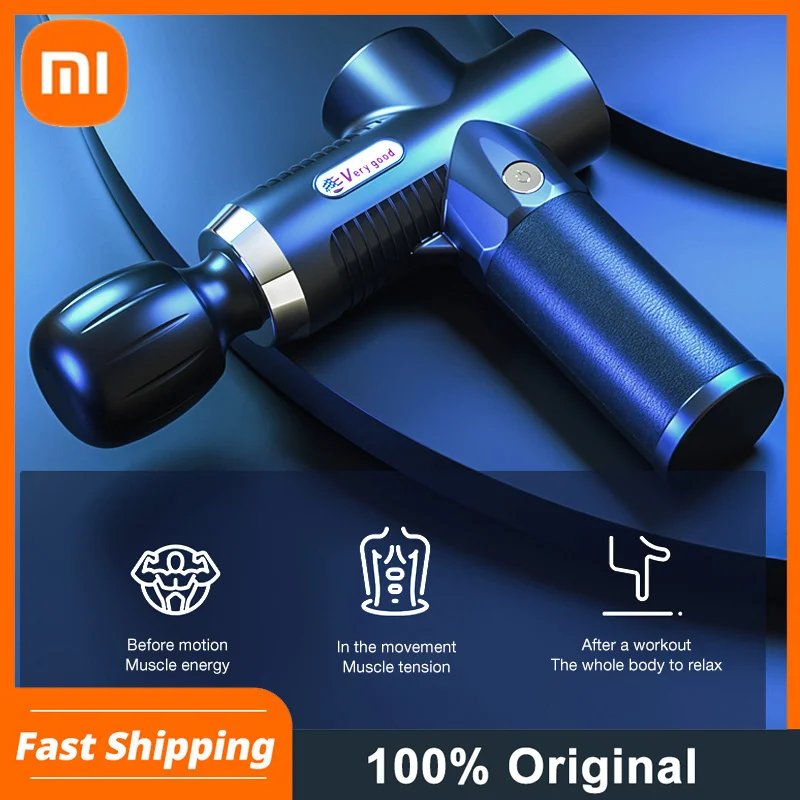 

Xiaomi arma de massagem massageador elétrico para o corpo pescoço volta estimulação muscular profunda dor alívio da dor CE