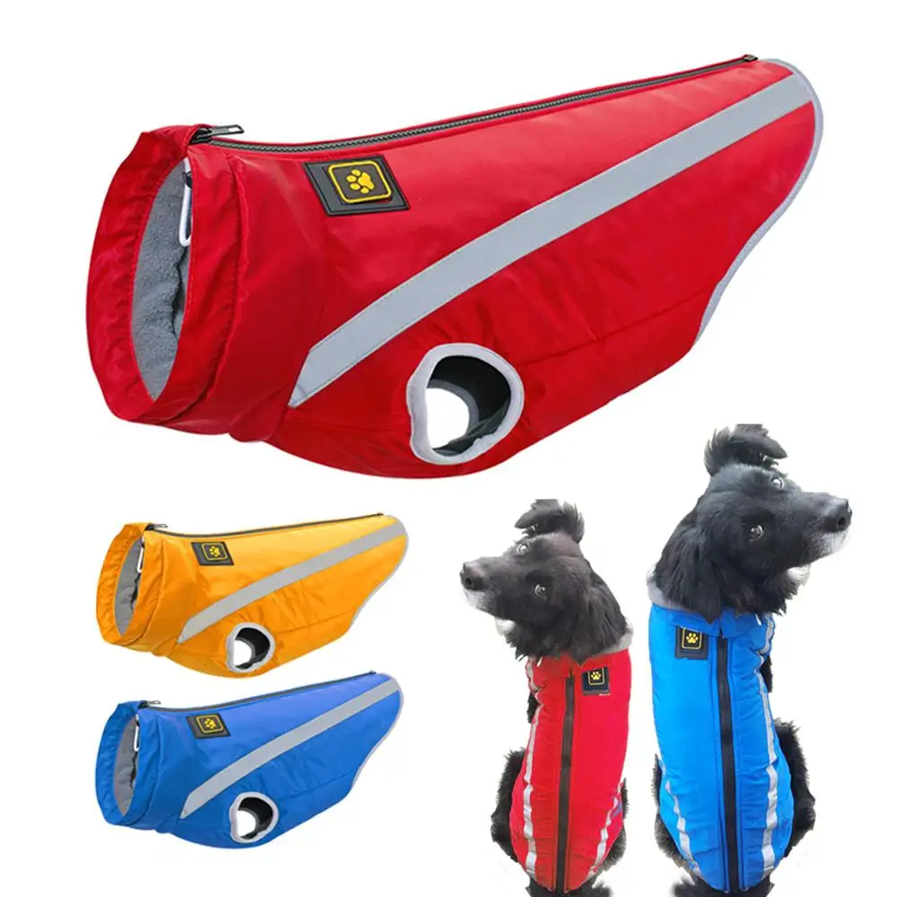 

Winter Pet Dog Clothes Warm Reflective Jacket Coat Waterproof Dog Vest Jacke Pets Clothing for Medium Large Dogs Outdoor Clothes