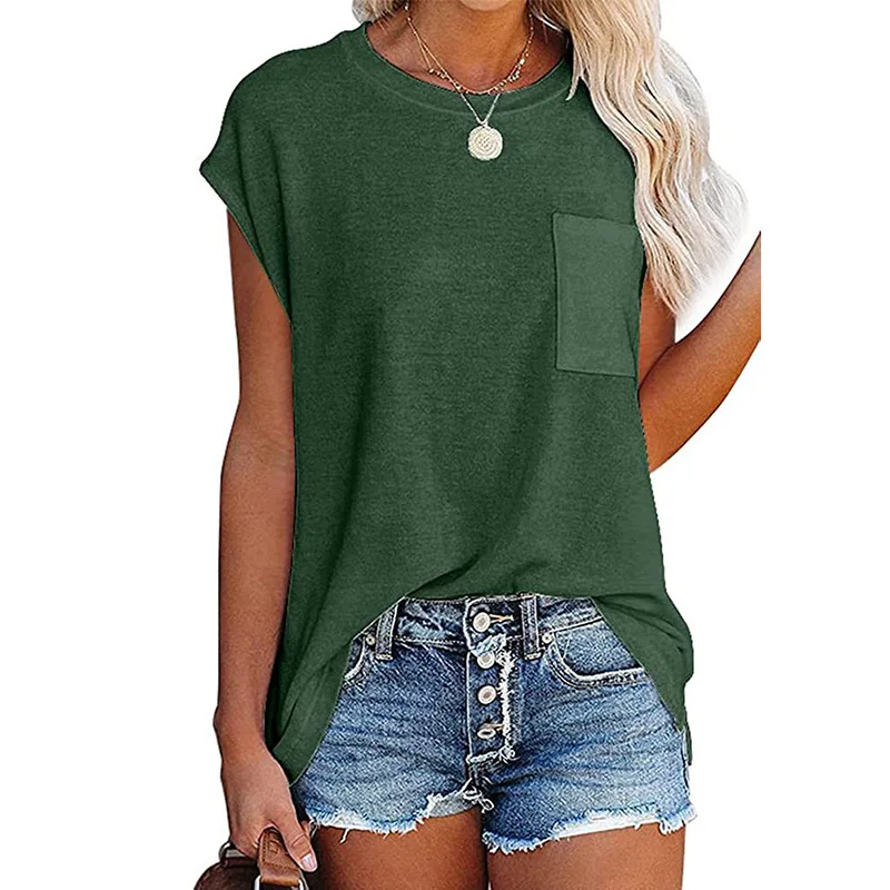 

2021 Новая высококачественная Женская Повседневная футболка