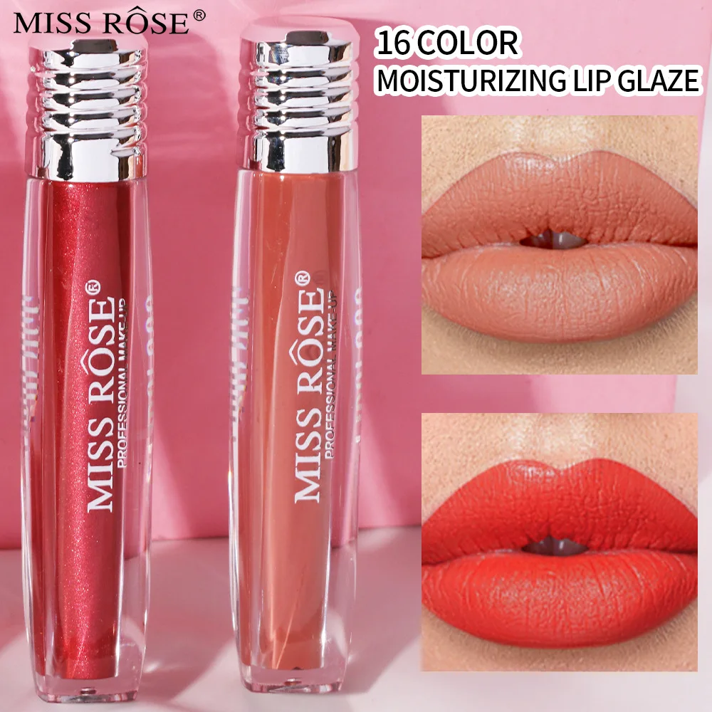

Lip Gloss Matte Lipstick Velvet Waterproof Long-lasting Red Liquid Lip Tint Lip Stain Glaze Beauty Make Up Lips Cosmetic