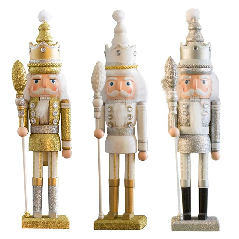 

Nutcracker Soldier 42CM Wooden Nutcracker Puppe Christmas Decorations Ornaments Home Puppet Toy Gift