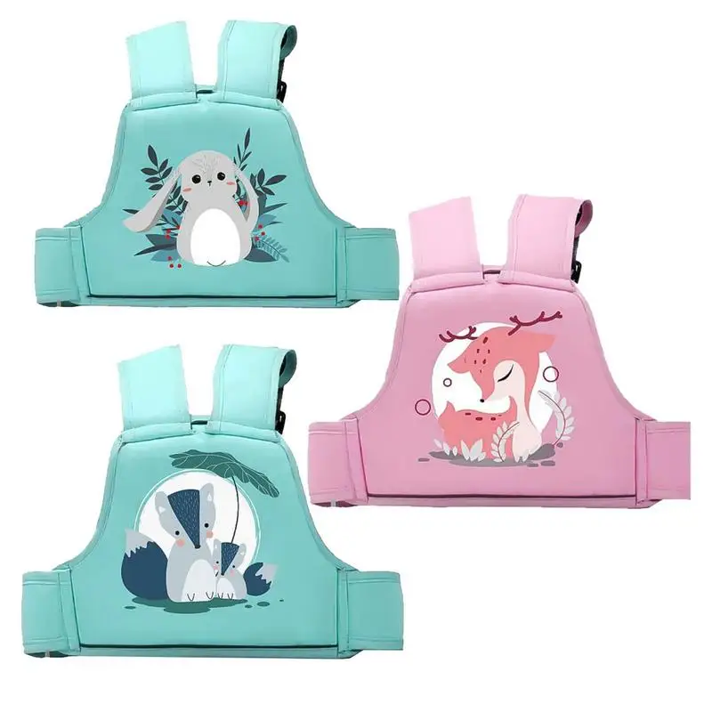 Kids Motorcycle Seat Belt Adjustable Cartoon Motorcycle Harn