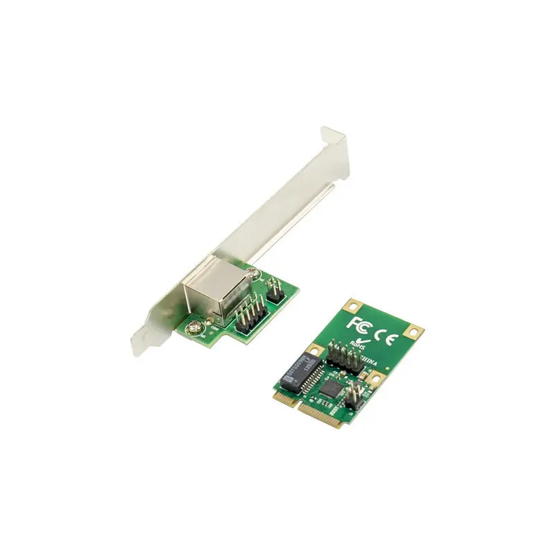 Mini PCI-E Gigabit Ethernet карта PCIe 1000M RJ45 LAN RTL8111F поддерживает AiKuai