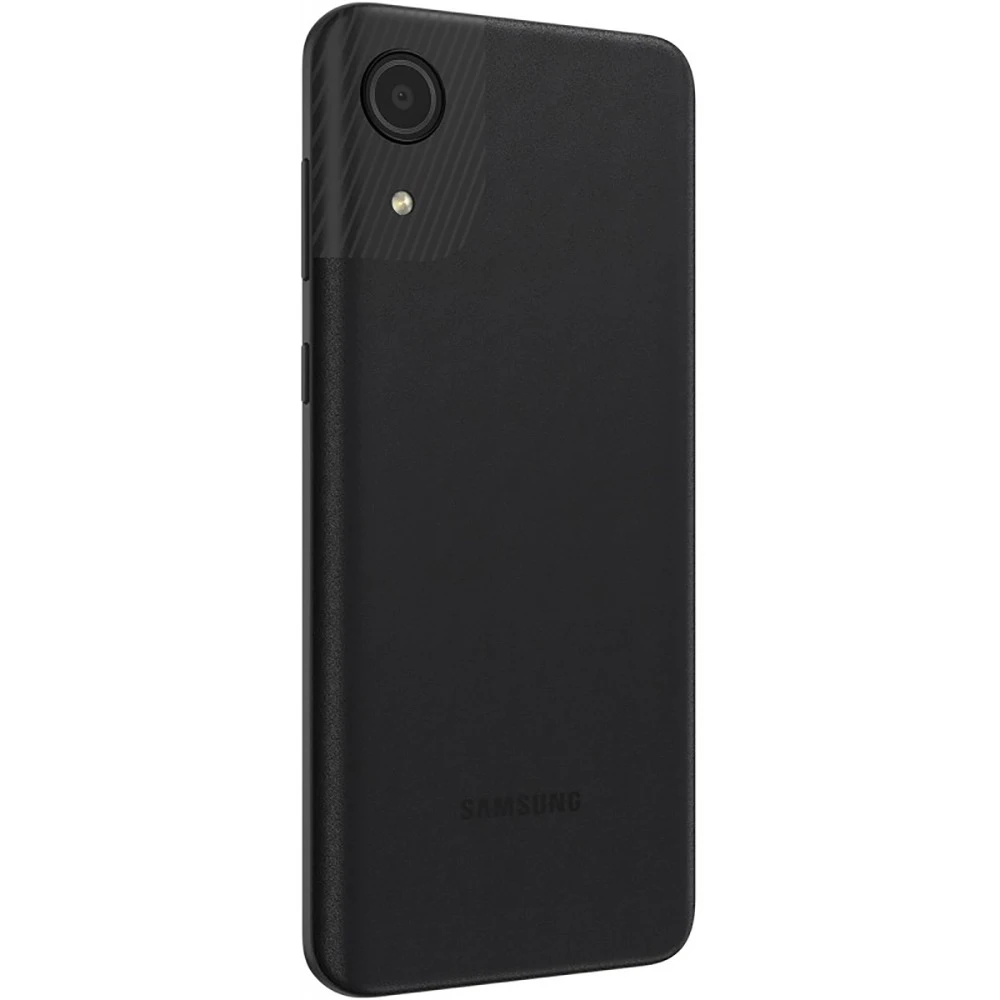 Смартфон Samsung Galaxy A03 Core чёрный 6.5" TFT PLS Spreadtrum UNISoC SC9863A 2Гб 32ГБ 8Мп Android 11 Go 5000мАч -