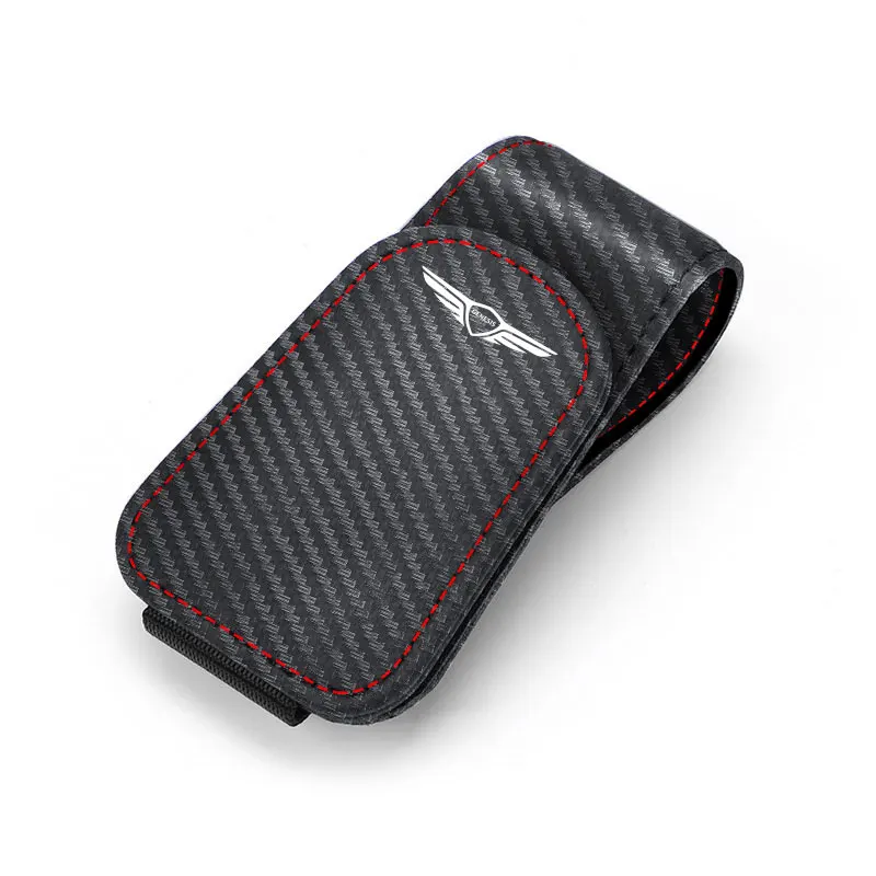 

Автомобильный держатель для очков зажим для хранения очков для Genesis G80 GV70 GV80 Автомобильный держатель для солнцезащитных очков многофункциональные аксессуары для интерьера