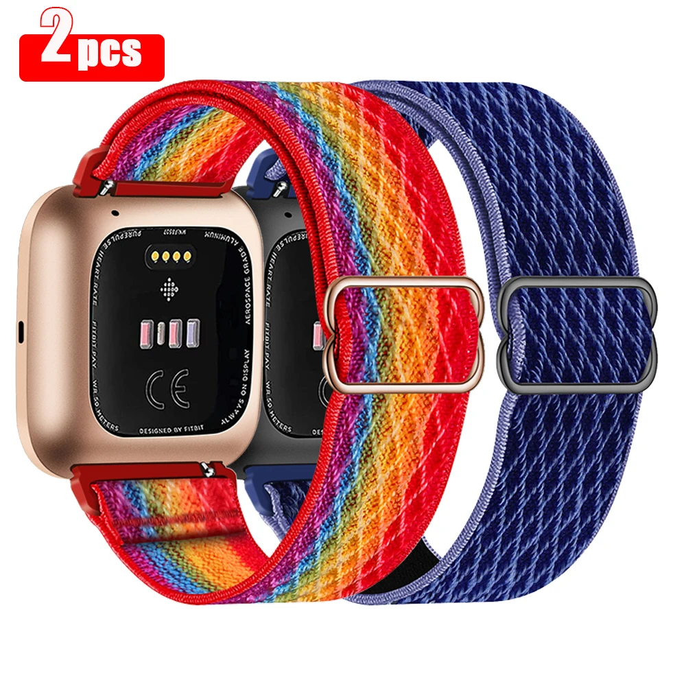 

Ремешок для Fitbit Versa 2/Versa Lite, браслет для наручных часов, Браслет для Fitbit Versa 2/Versa 1, 2 шт.