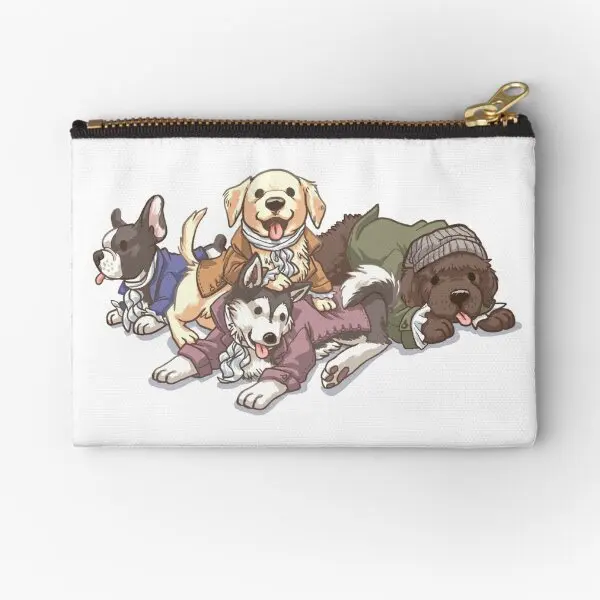 

Hamilton Musical X Broadway Dogs Zipper Pouches Men Packaging Cosmetic Money Socks Wallet Storage Pocket Underwear Small Coin