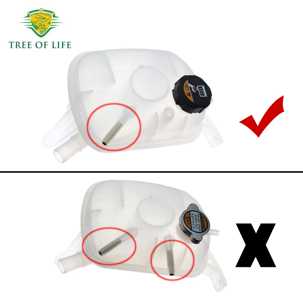 25430F2400 25430-F2400 Резервуар радиатора с крышкой для Hyundai Veloster Kona 1.6L KIA CEED III 1.6CRDI 2018 2019 2020