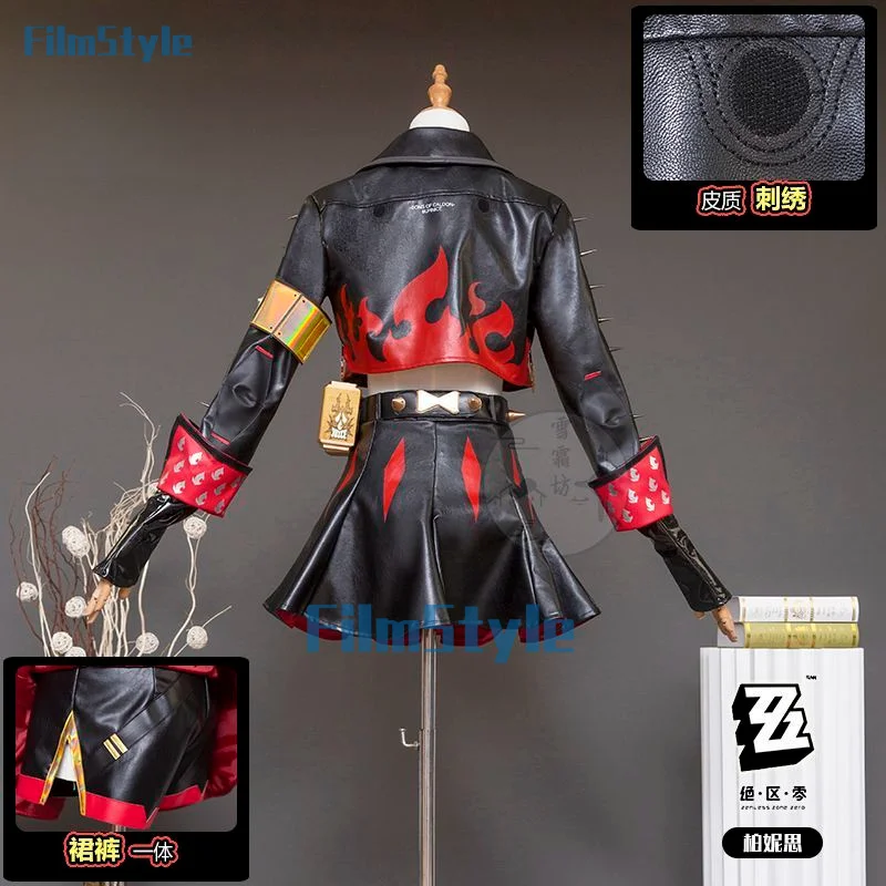 FilmStyle Zenless Zone Zero Burnice Whita игровой костюм женский для косплея Хэллоуина аксессуар