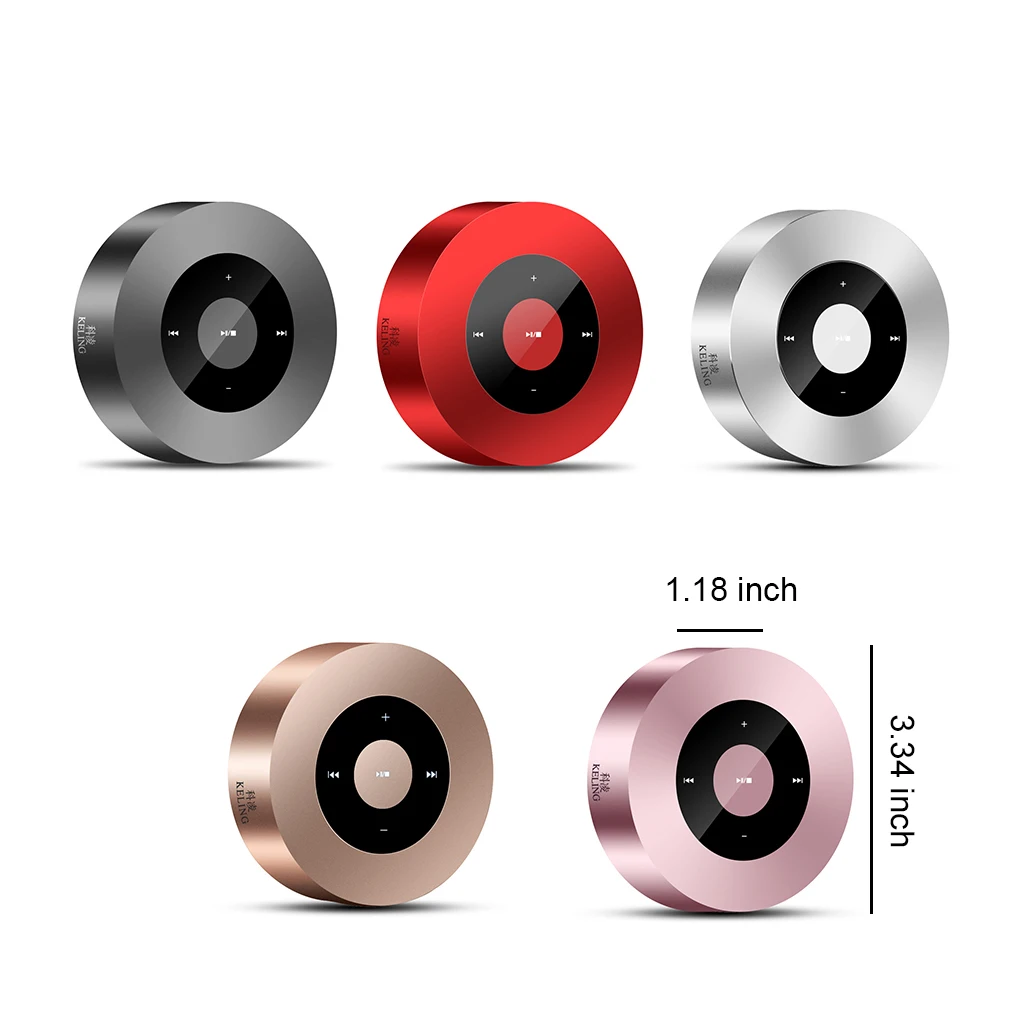 Беспроводной динамик с сенсорным экраном универсальный аудиоплеер звуковая