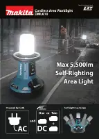 Makita беспроводной светодиодный фонарь-неваляшка#3