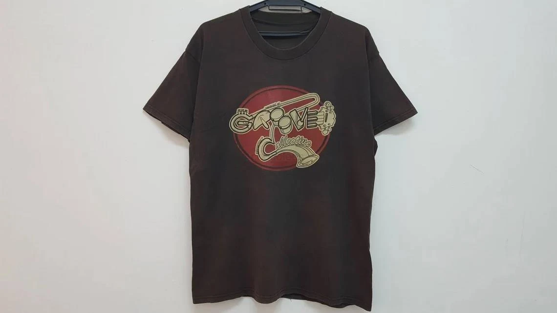 Тяжелый неформальный винтажный 90-х паз коллективный гигантский шаг nyc пластинки