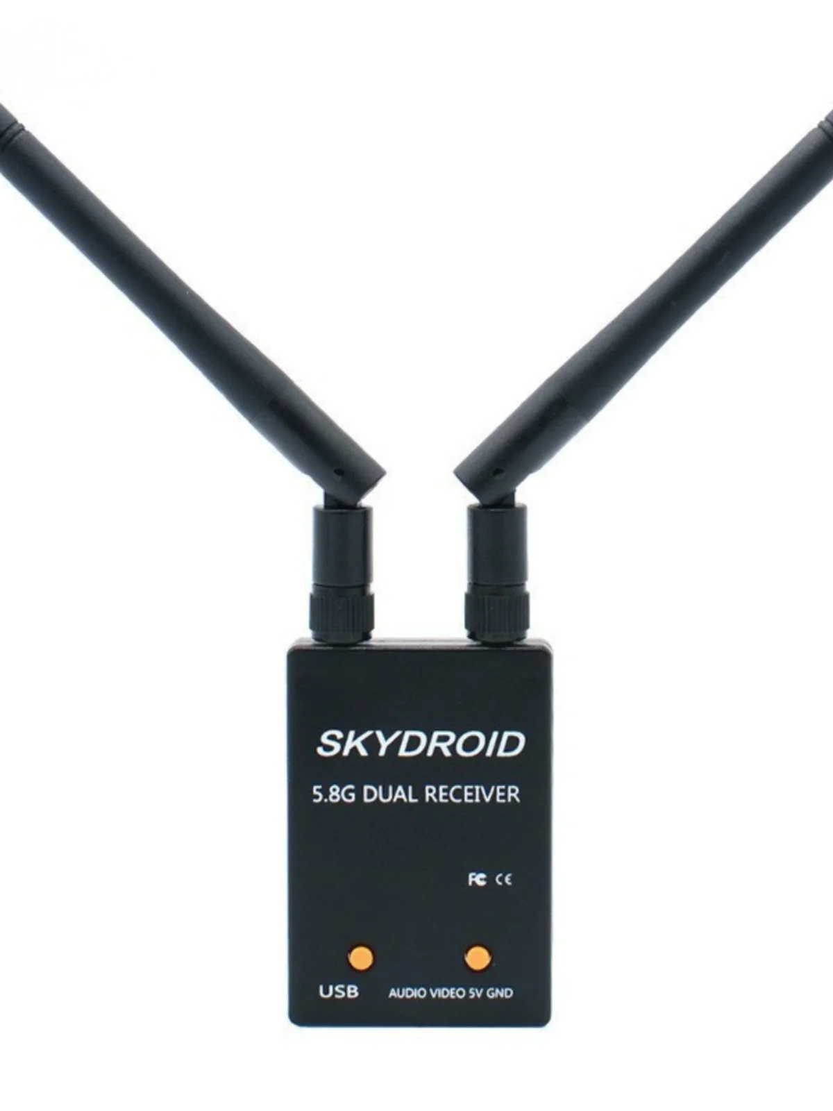 Приемник передачи с двойной антенной 5 8G видеоприемник FPV для аэрофотосъемки