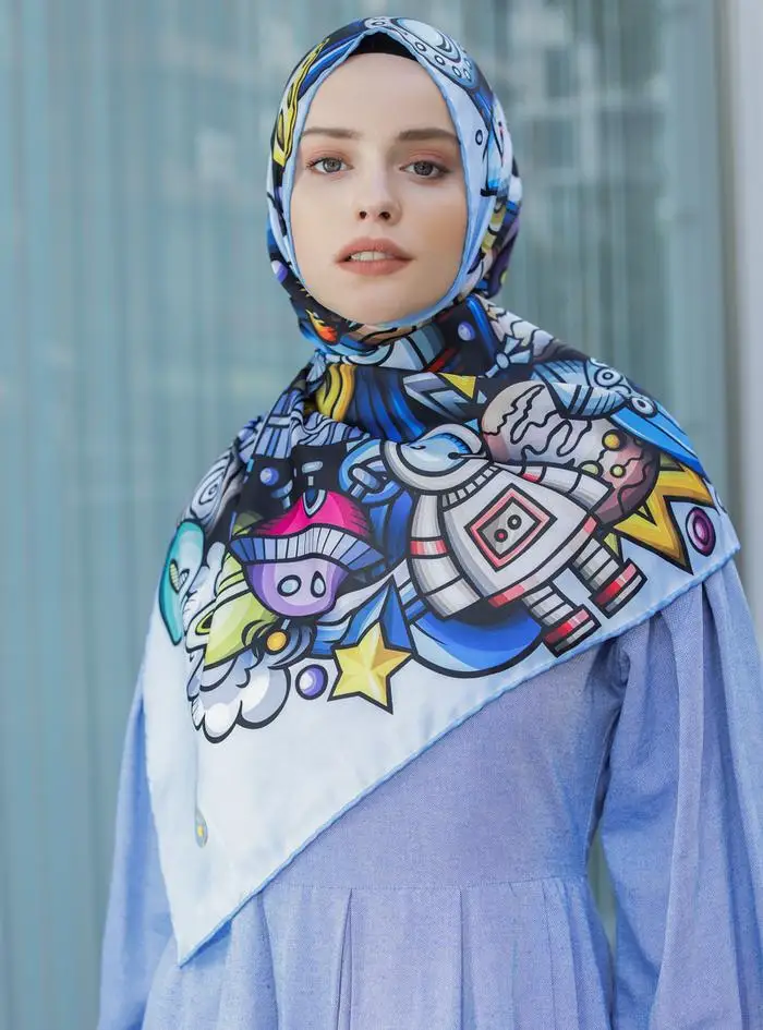 

Женский шарф-платок