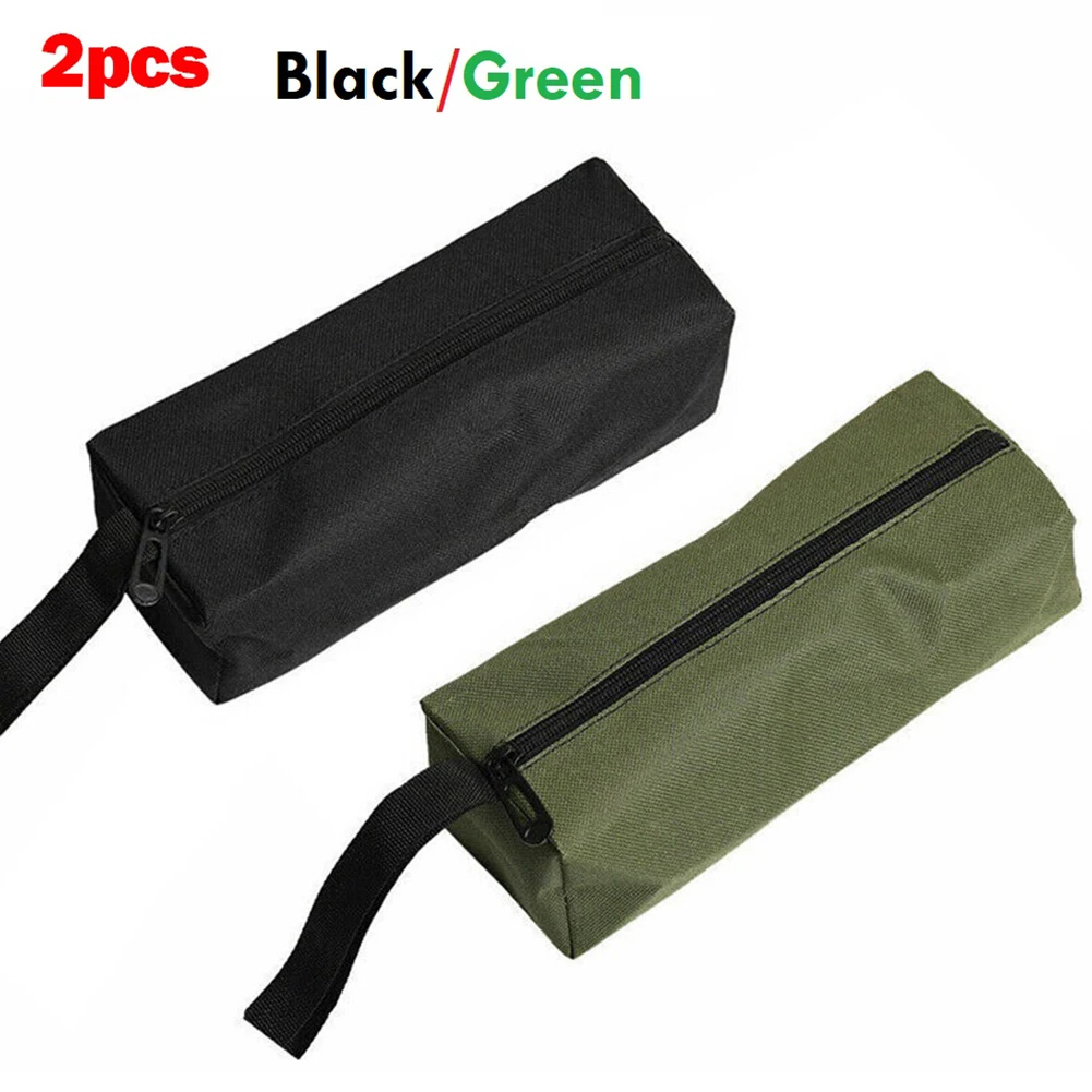

2pcs Multifunctional Tool Bag Waterproof Wear-Resistant Durable Storage Bag Crewdriver Spanner Organizer Carry Case Pouch