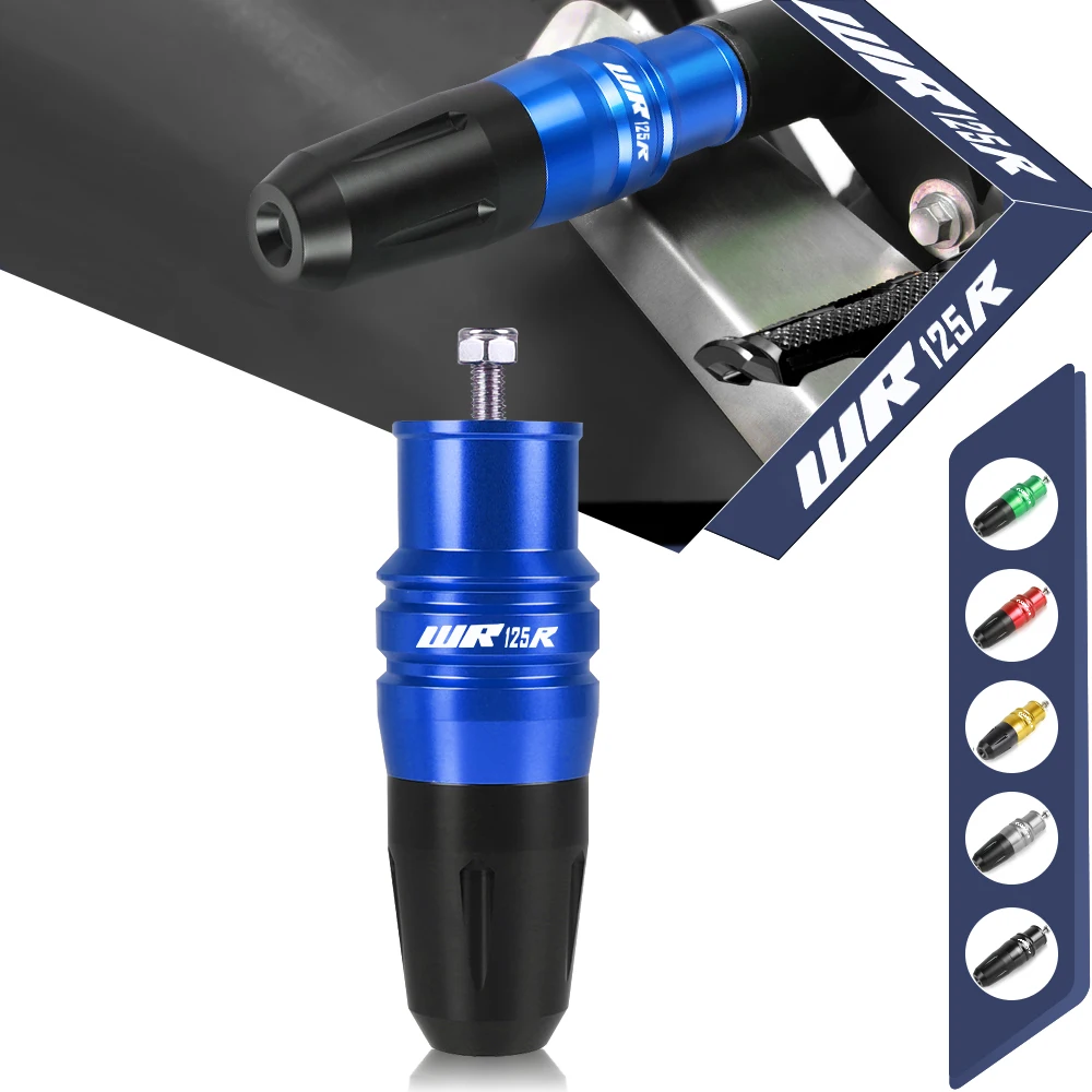 

FOR YAMAHA WR125R WR 125 R 2012-2018 2017 2016 15 Motorcycle Accessories Falling Crash Bar Protection Exhaust Sliders Protector