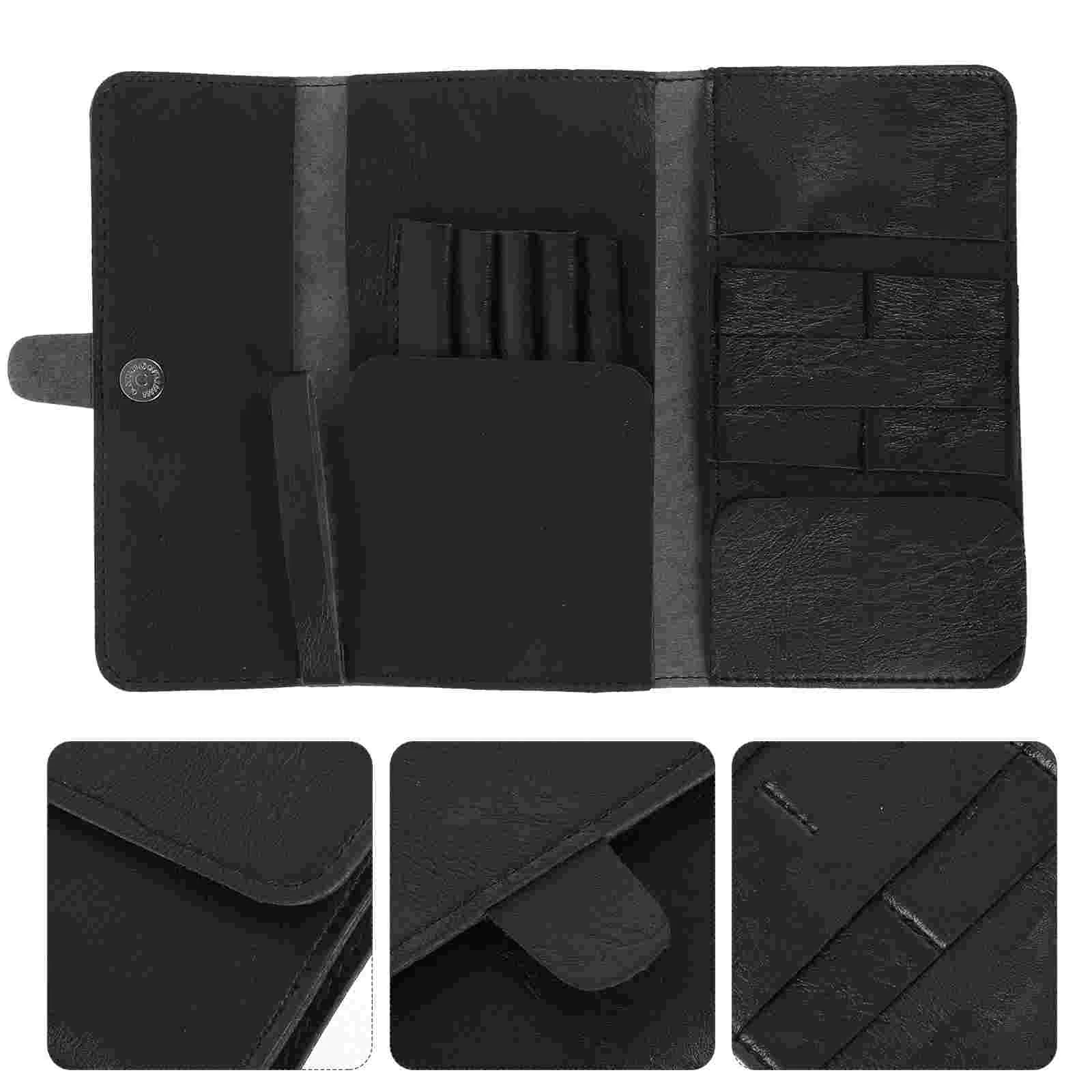 

Barber Kit Hair Styling Tools Bag Portable Scissors Box Bags Organizer Storage Hairdressing Cut Tooling