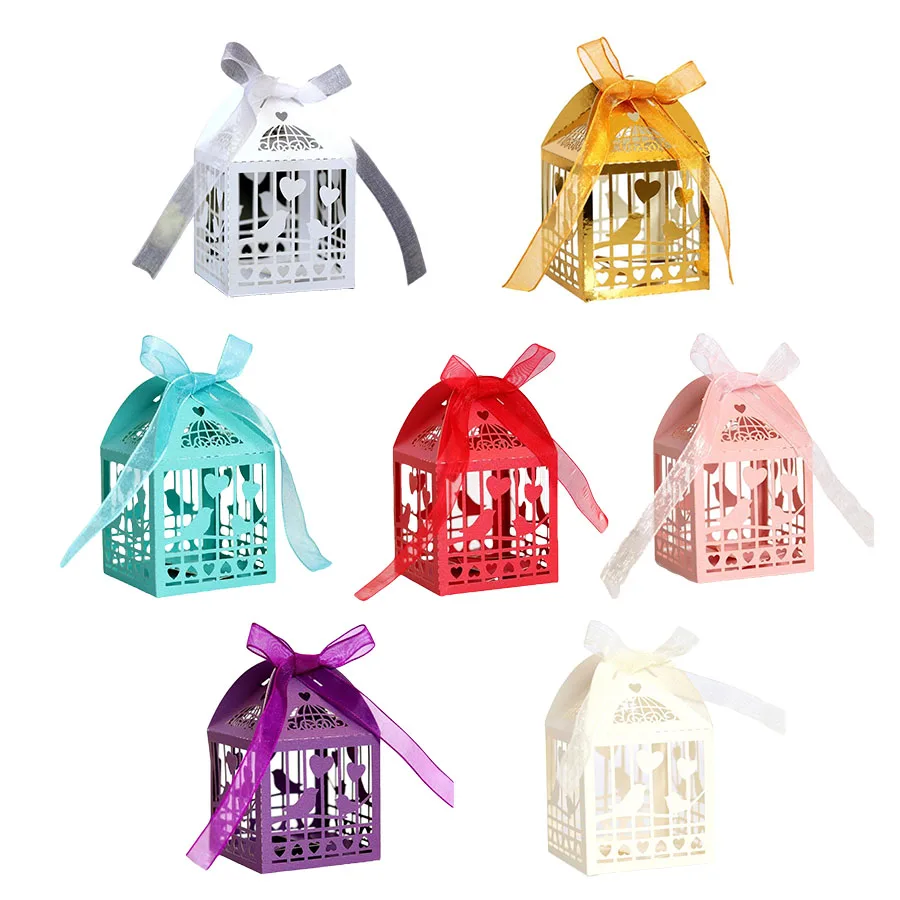 10 шт. декоративная лента в виде сердца птицы