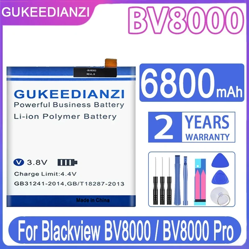 Аккумулятор для Blackview BV6000 BV6000S BV7000 BV8000 BV9000 BV9500 Pro BV9600 BV9700 BV9900 BV9800 P10000 Bv6800Pro BV7000pro