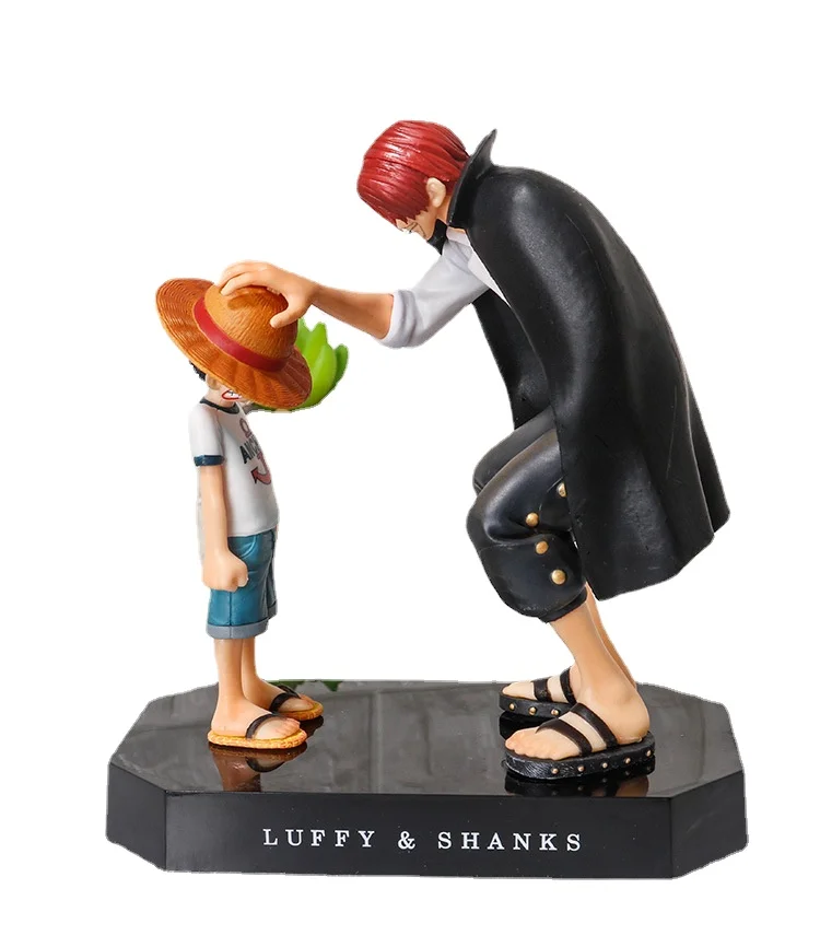 

18 мм цельная обезьянка D. Фигурки героев аниме Luffy Shanks из ПВХ, коллекционные фигурки, игрушки в подарок