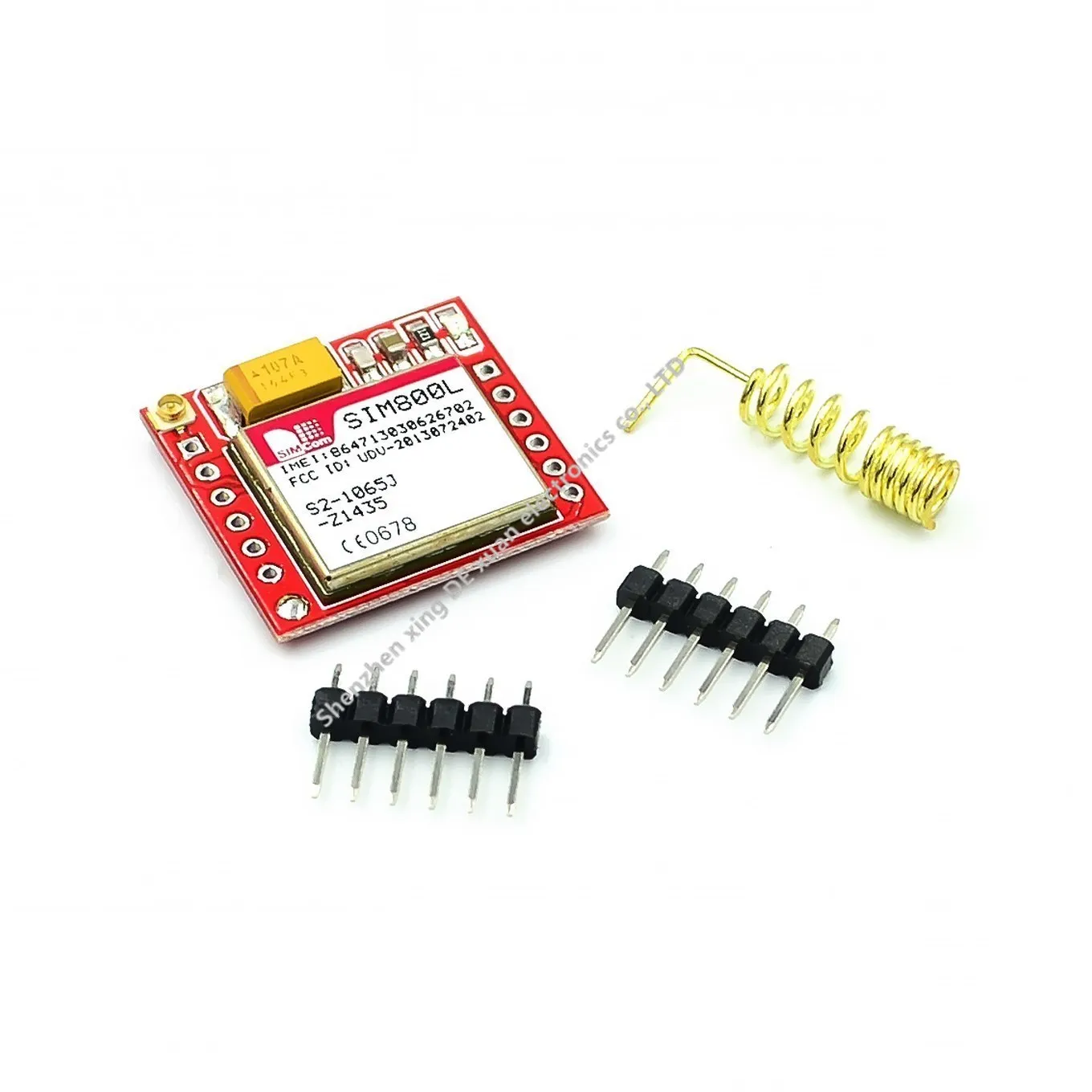

100pcs gsm module Smallest SIM800L GPRS GSM Module MicroSIM Card Core BOard Quad-band TTL Serial Port For arduino