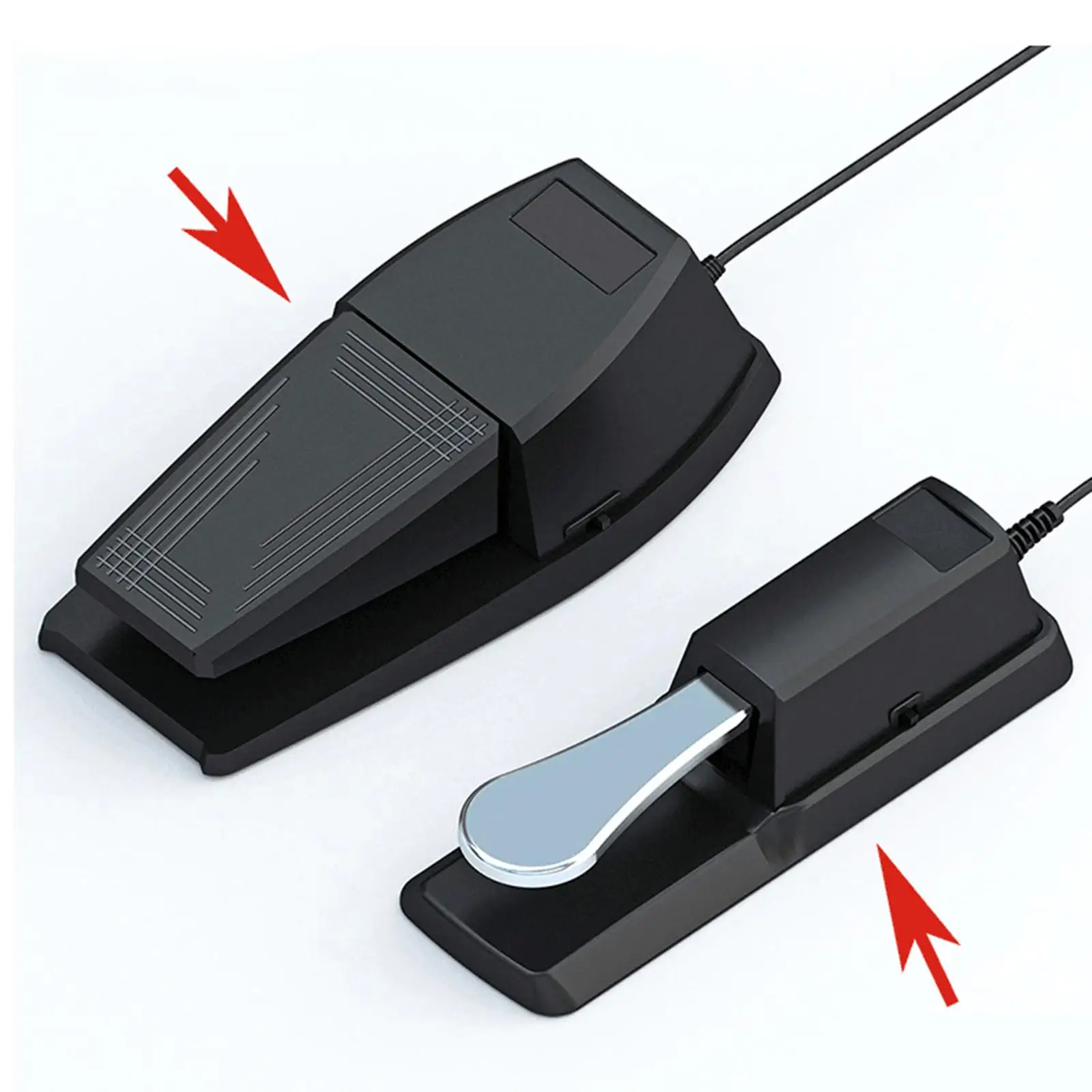 

Поддерживающая педаль с полярным переключателем, расширенная, утолщенная, для Yamaha Roland Korg