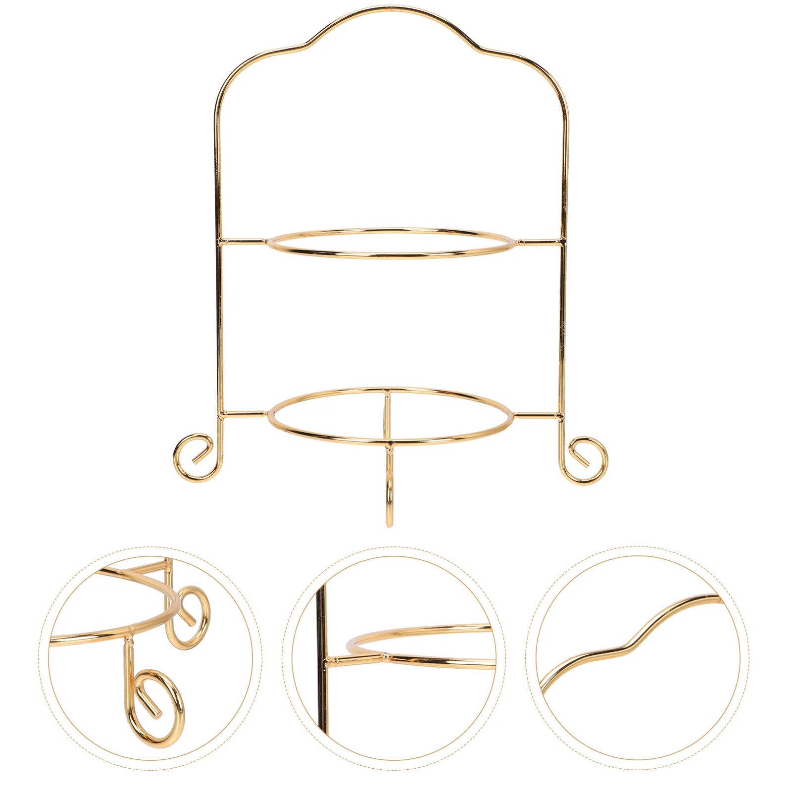 

Rack Stand Cake Fruit Tray Display Serving Cupcake Plate Tower Snack Tiered Iron Holder Dessert Metal Afternoon Tea Candy Pie