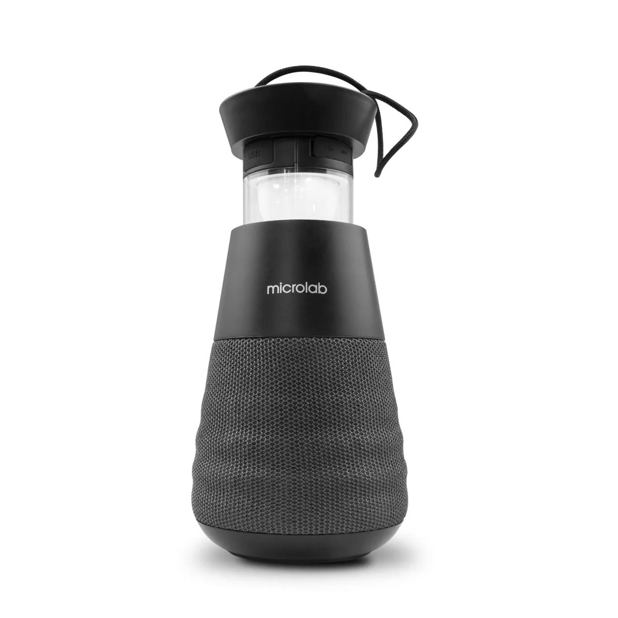 Фото Кемпинговый фонарь Microlab Lighthouse Bluetooth с защитой IP65, водонепроницаемый уличный динамик с аккумулятором 5000 мАч, функцией TWS-сопряжения и разноцветной подсветкой №4
