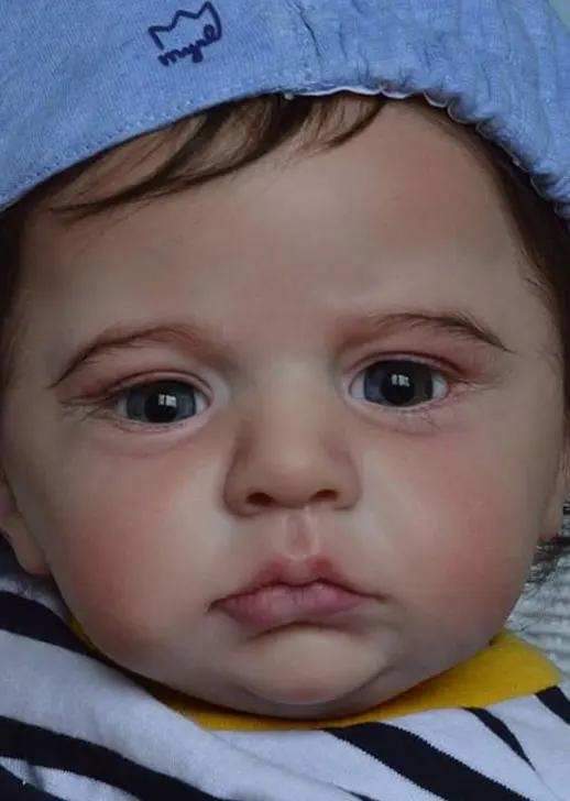 Комплект кукол реборн NPK 10 дней предварительный заказ Камерон с тканевым