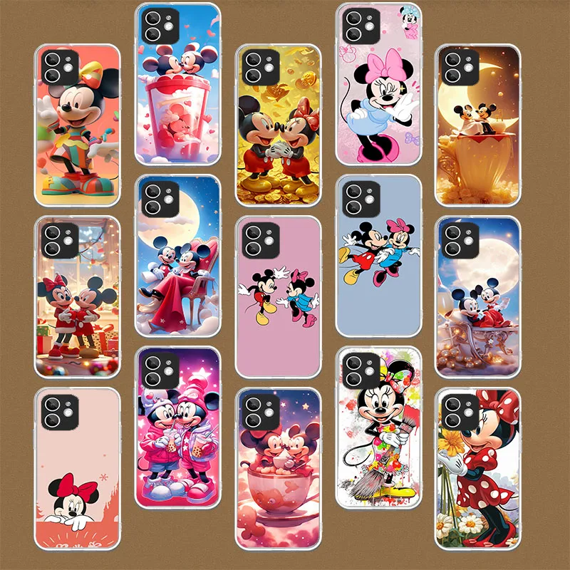 Прозрачный силиконовый чехол WR-37 с Минни Маус для Huawei Y8 Y9 P20 P30 P Smart Nova 2 3 4 5 Honor 20 7A 8A