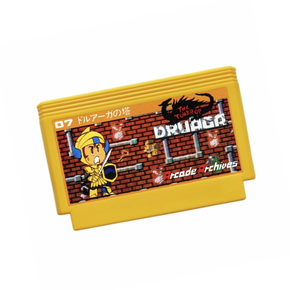 

The Tower of Druaga Arcade Archives Game Cartridge for FC Console 60Pins Video Game Card