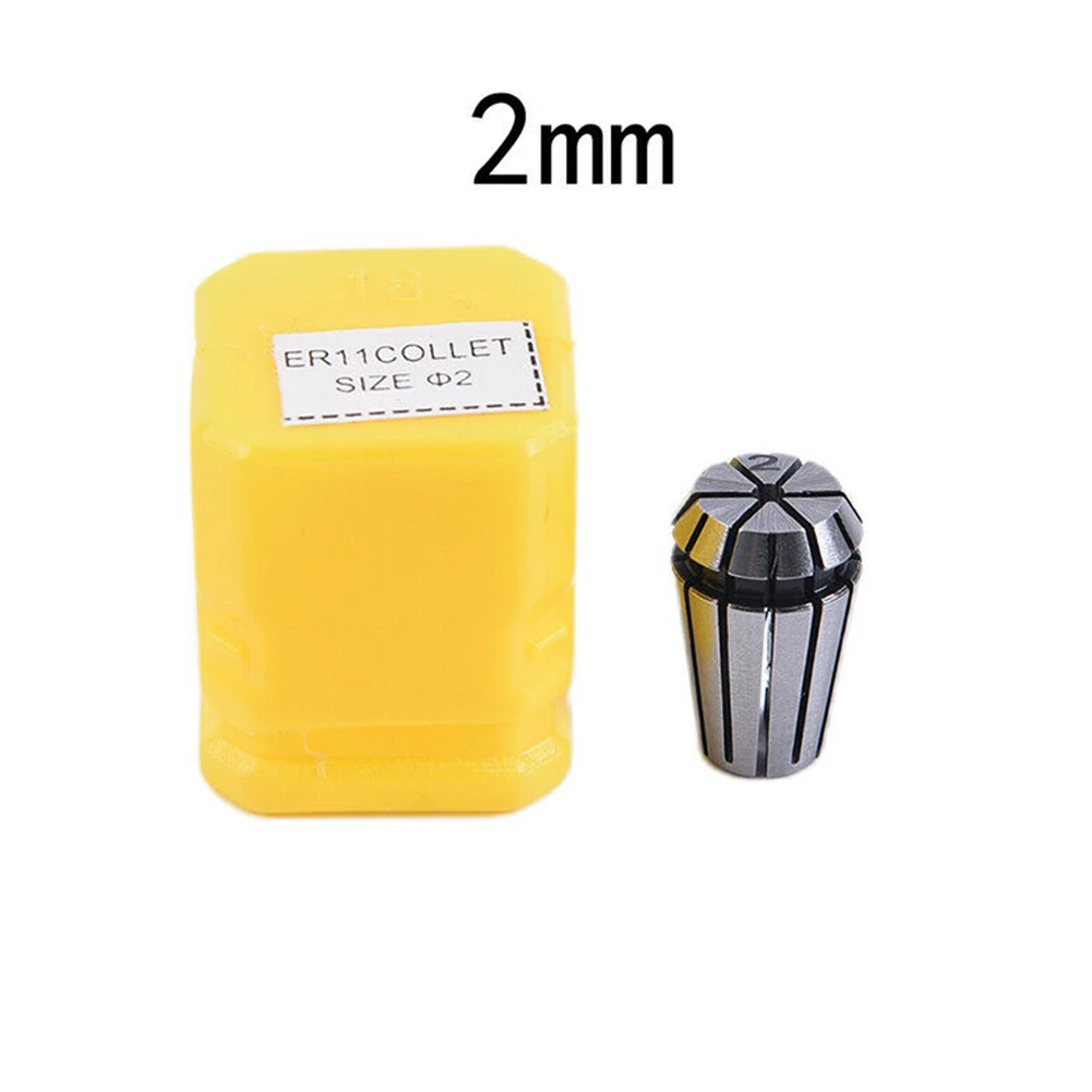 

Spring Collet ER11 Collet 18mm Height 1MM-7MM Carbon Steel Milling Cutter