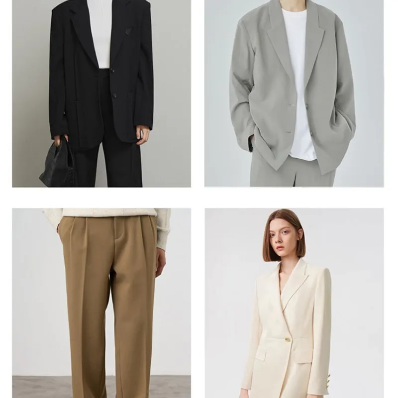 Костюм из микроэластичной саржи для мужчин и женщин деловое платье брюки жилет