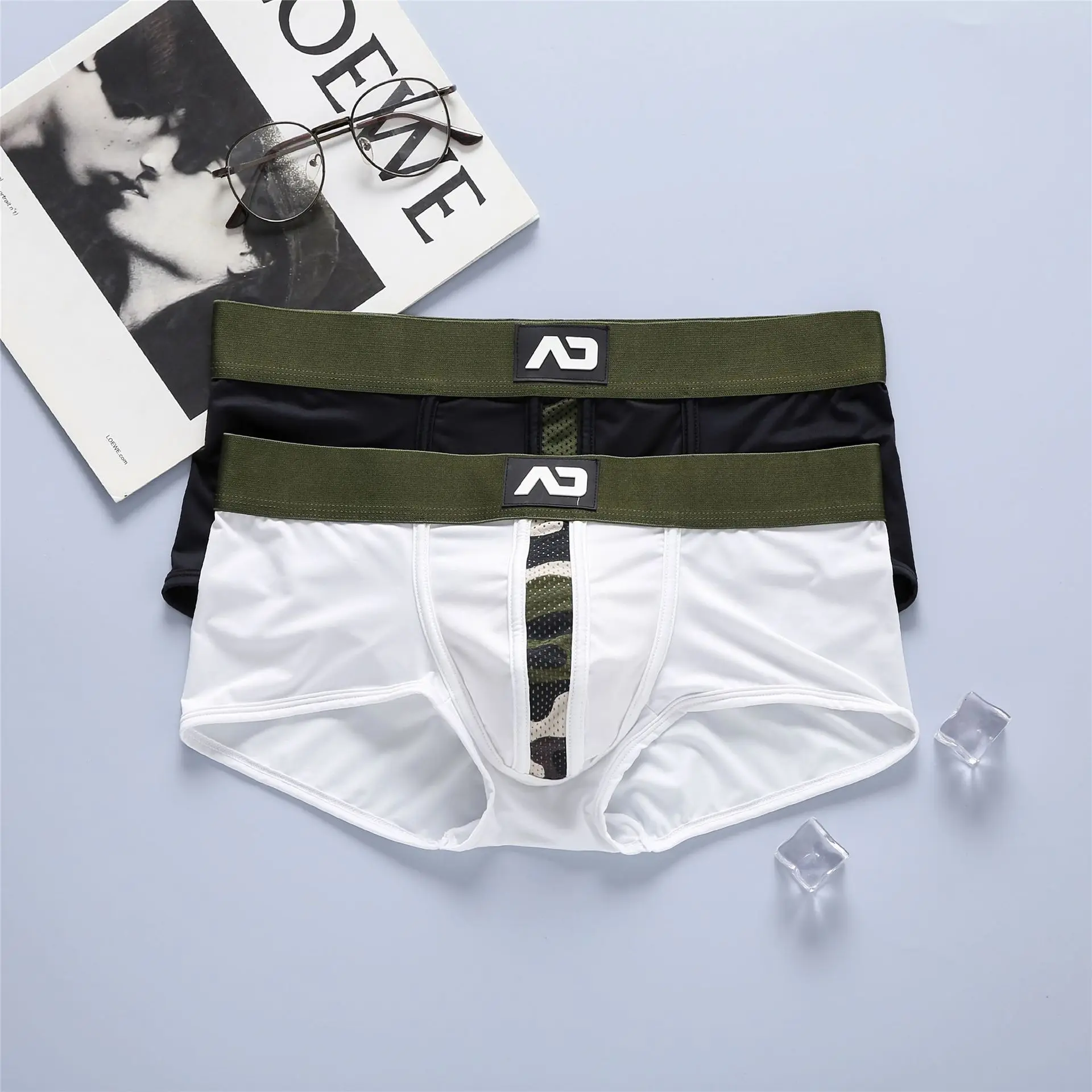 Underwear Men Sexy Boxer Briefs Interior Hombre Lingerie Gift for A Man Underpants Panties Boxershorts Fashion Minimalism Boxer