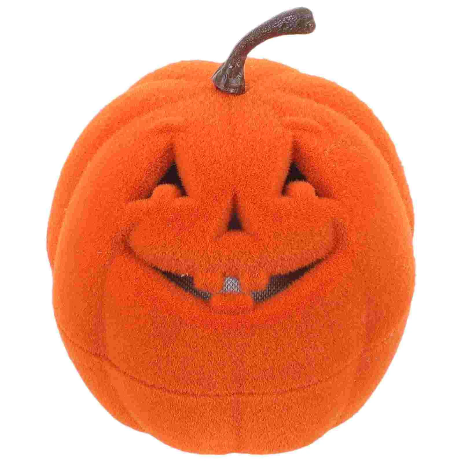 

Delicate Jewelry Holder Organizer Pumpkin Container Household Organizing Desktop Halloween Decor