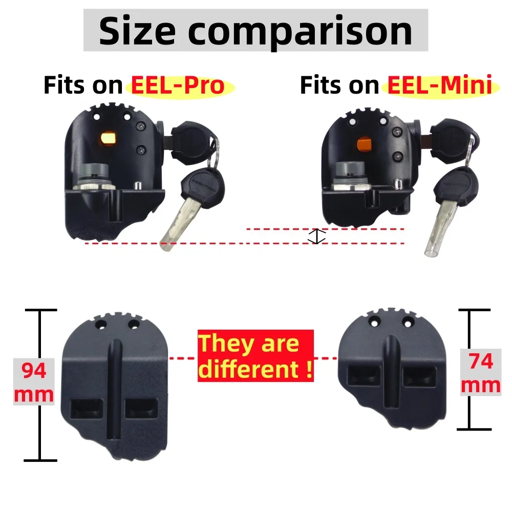 Фото Базовый держатель серии EEL для Reention EEL Pro, EEL Mini: крепление для аккумулятора, 2-контактное, 6-контактное, с фиксатором, с разъемом Bullet, с XT60 №2