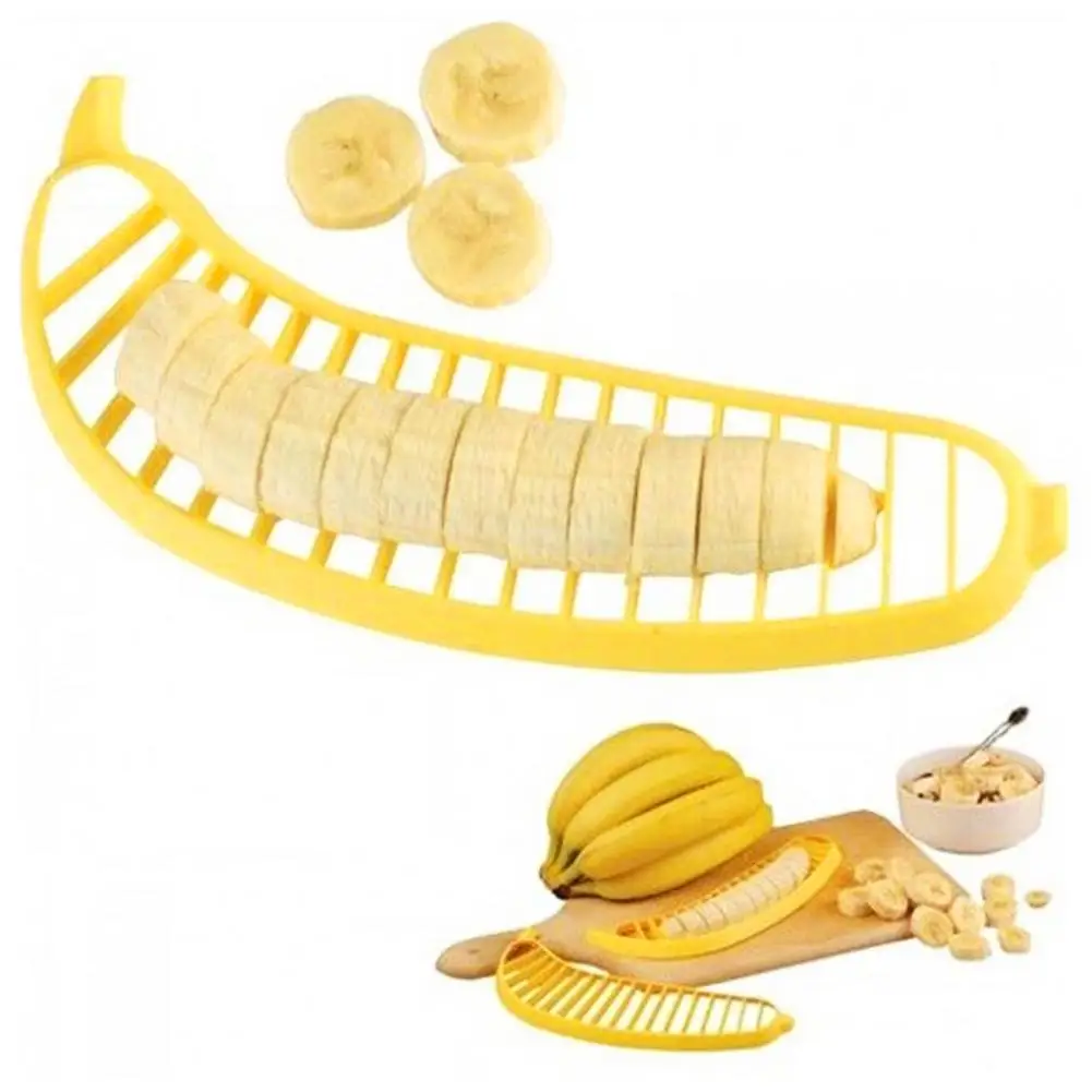 

The banana slicer is made of high-quality food-grade plastic material, which is durable and easy to clean. kitchen tools
